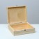 Gift box 35 × 29 × 11 cm wooden, plywood lid 4 mm, fittings