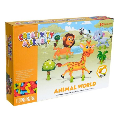 Safari Safari Safari Piece Mosaic, 4 cards, 3 tools-7