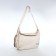 Soldier bag with a zipper, beige color
