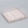 Confectionery box for mousse cakes "Present for You", 17.8 x 17.8 x 6.5 cm