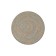 Eco -river jute round, size 80x80 cm, multi -color color