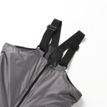 Pants are children insulated, graphite color, height 140 cm-1
