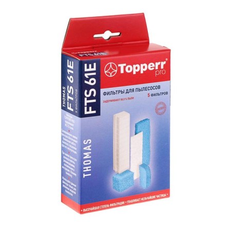 Topperr FTS 61E filter set for Thomas vacuum cleaners-1