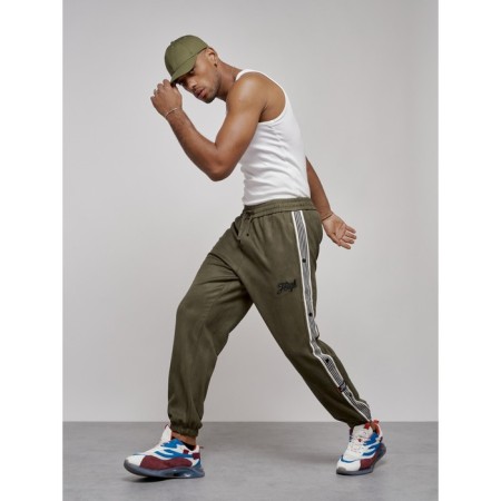 Joggers Sports Men, size 50, Khaki color-16
