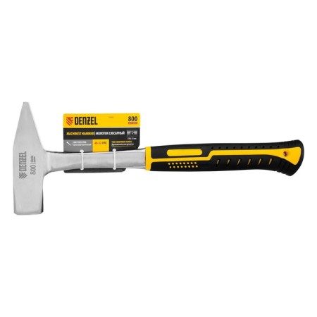 Denzel 10405 locksmith hammer, all -metal, two -component handle, 800 g-6
