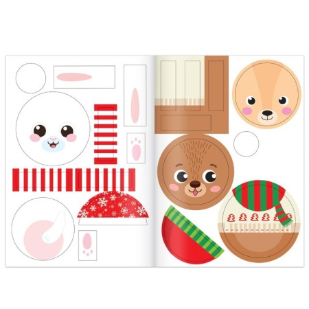 A set of New Year's applications "Create a festive mood", 4 pcs. 20 p.-6