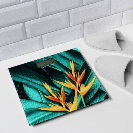 Floor Libra Luazon LVE-014 "Tropics", electronic, up to 180 kg, 2xaa (not included)