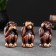 Figure "Three Wise Monkeys" Set for Bronze, 6.5x3cm