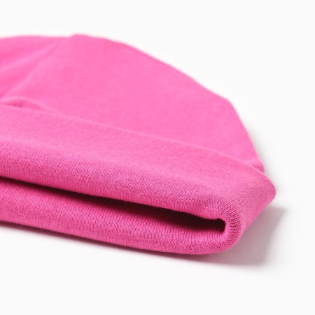 Children's cap KAFTAN with snood, rr 46-50, fuchsia-3