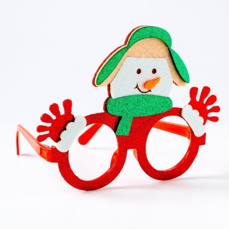 Carnival glasses "Snowman"-1