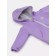 Combineson children's insulated Rant Rocky, height 80 cm, sweet lavender color