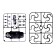 Electronic designer "Zhukobot", programmable, 79 parts