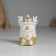 Polystone souvenir "Deer white in a hat and scarf" 4x4x7 cm