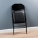 Folding stool S-2589 black