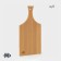 Groot board with a straight handle Magistro, 39 × 19.5 × 1.5 cm, oak