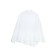 Women's shirt with an asymmetric Basque Contse Elegant, size XL, color White