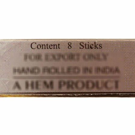 Incense "hem" 8 sticks coal gold and silver-2