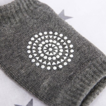 A set of children's knee pads, 2 pcs., Mix black/gray-4