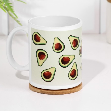 Avocado sublimation mug-1