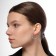 Road earrings set 6 pairs "pearl" with pendants, white color in gold