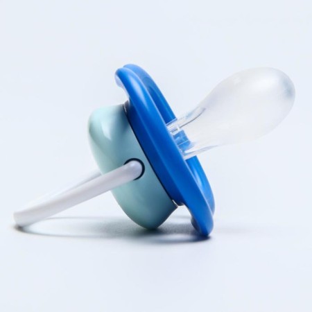 Nipple - dummy Ultra Air Lime, “Be happy / Ship”, 6-18 months, 2 pcs., Blue, blue color-3