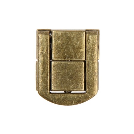 Castle Castle on a box zm01, 2.5x2 cm, bronze color-1