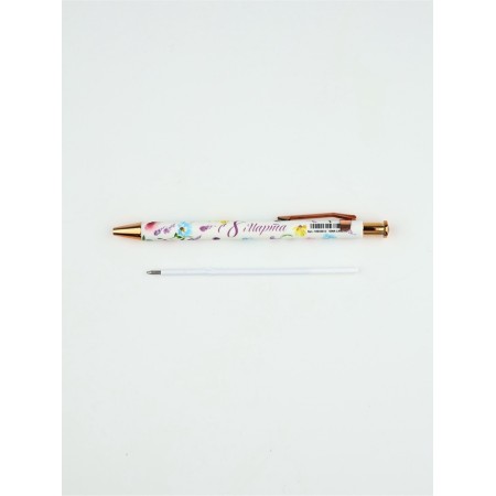 Blue paste ball, plastic case "since March 8 Lilac"-1