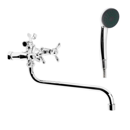 Accoona A7379 bathtub, two -wound, brass, chrome