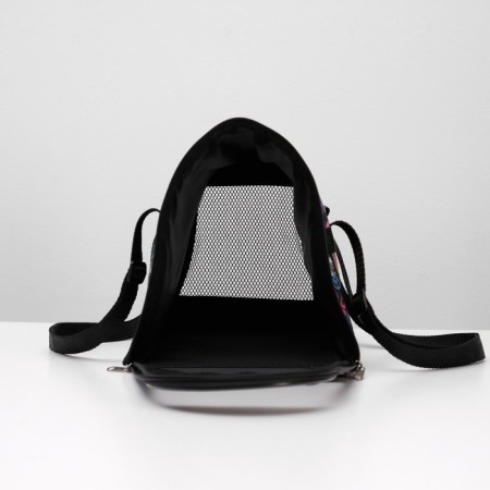 Bag - Animal carrying, folding, nylon, 39 x 23 x 25 cm, mix of colors-3