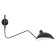 Bra Kerbi, 1x40W E27, black color, IP20