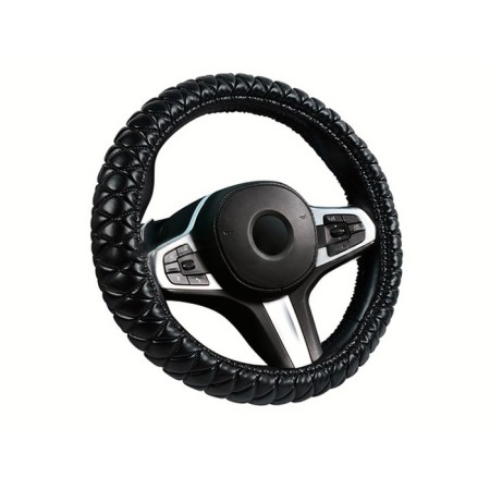 Carfashion Versal steering wheel, size l, black/black