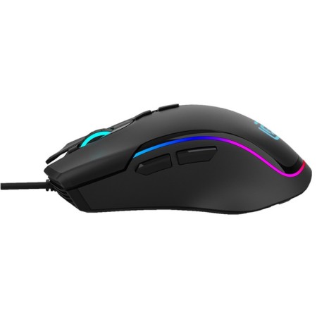Mouse call 729G Labyrinth black optical (6400DPI) USB for a laptop (7but)-7