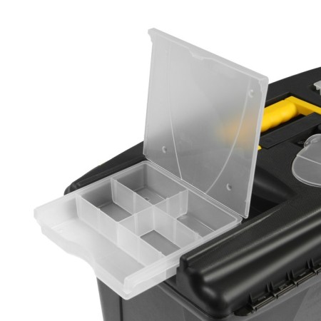Tundra tool box, 22 ", 565 x 325 x 290 mm, plastic, tray, two organizers-12
