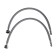 Accoona A9687F shell mixer, single -leaf, pour length 139 mm, black