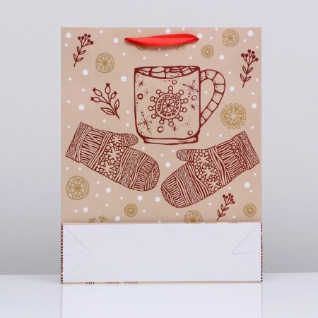 Laminated vertical "winter joys", 33 x 42 x 10 cm-3