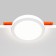 The built-in lamp Technical DL2001-L12W4K, 12W, 9.5x9.5x3.2 cm, LED, 850LM, 4000K, white color