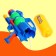 Water pistol "Game Dreamer", with pumping, 56 cm., Mix color