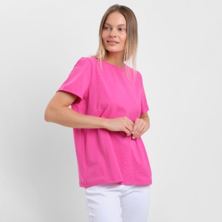 T-shirt female, pink color, size 42-44 (m)-1
