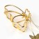Hair crab with a chain "Tender as a flower", 12 x 6 x 3 cm