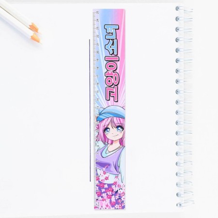 Mounting line, cardboard, 25 cm "Anime"-3