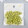 Beads for creativity plastic "Yellow circles with smiles" set of 15 g 0.4x0.7x0.7 cm