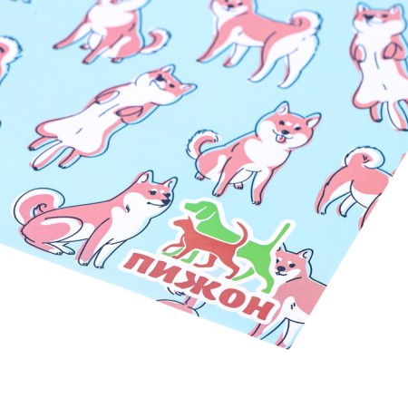 Rug for a bowl "Pigger" 43 x 28 cm "Satisfied dog"-3