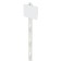 Streep tape with suspension l = 78 12 hooks-zhimov, white color