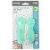 Hair care kit: comb and brush "Flower", Biryuzovoy color