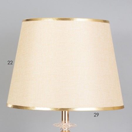 Table lamp "Ronica" 1x40W E27+backlight, gold 28x28x50cm-2