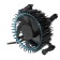 Cooling device (cooler) Intel RM1 M23901 Al+CU SOC-1700 4-PIN 16-29DB Al+CU 95W 350GR 1029372