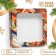 Self -assembly box "New Year's Post", 16 x 16 x 3 cm