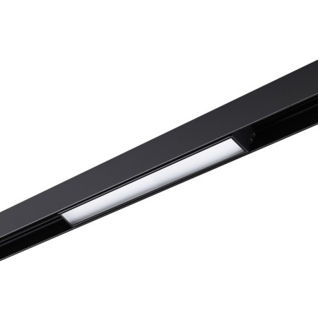 Track lamp for low -voltage busbar NOVOTECH. Flum, 12W, LED, 43x250x22 mm, black color-2