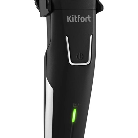 Trimmer KitFort KT-3134, for beard/mustache/nose, from battery, 5 nozzles, black-3