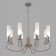Banci chandelier, 8x60W E14, Nickel color